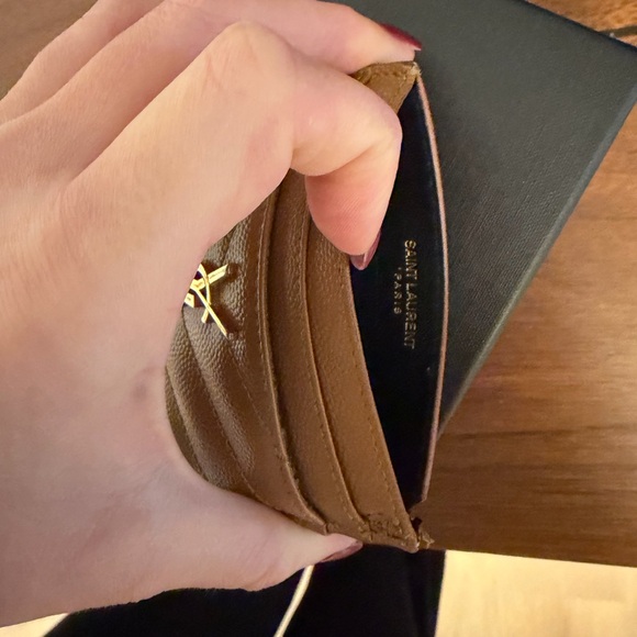 Saint Laurent Black Card Holder - Picture 2 of 8